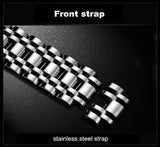2016 mens watches top brand luxury BOS Three dial work stainless steel Moon Phase Waterproof Luminous men's watches quartz-watch